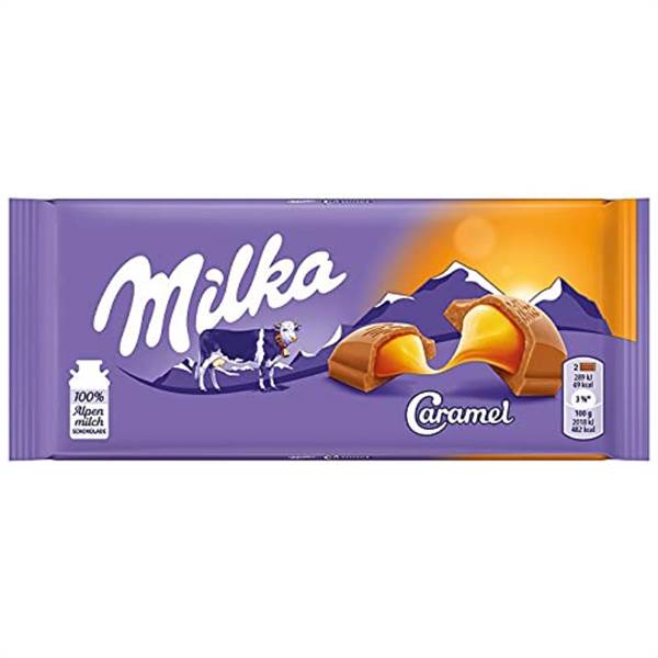 Milka Caramel Imported